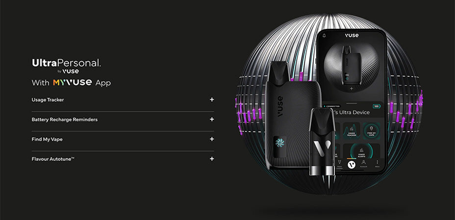 Banner showcasing the MyVuse App