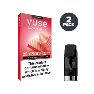 Watermelon Ice 20mg Vuse Intense Pod and Box