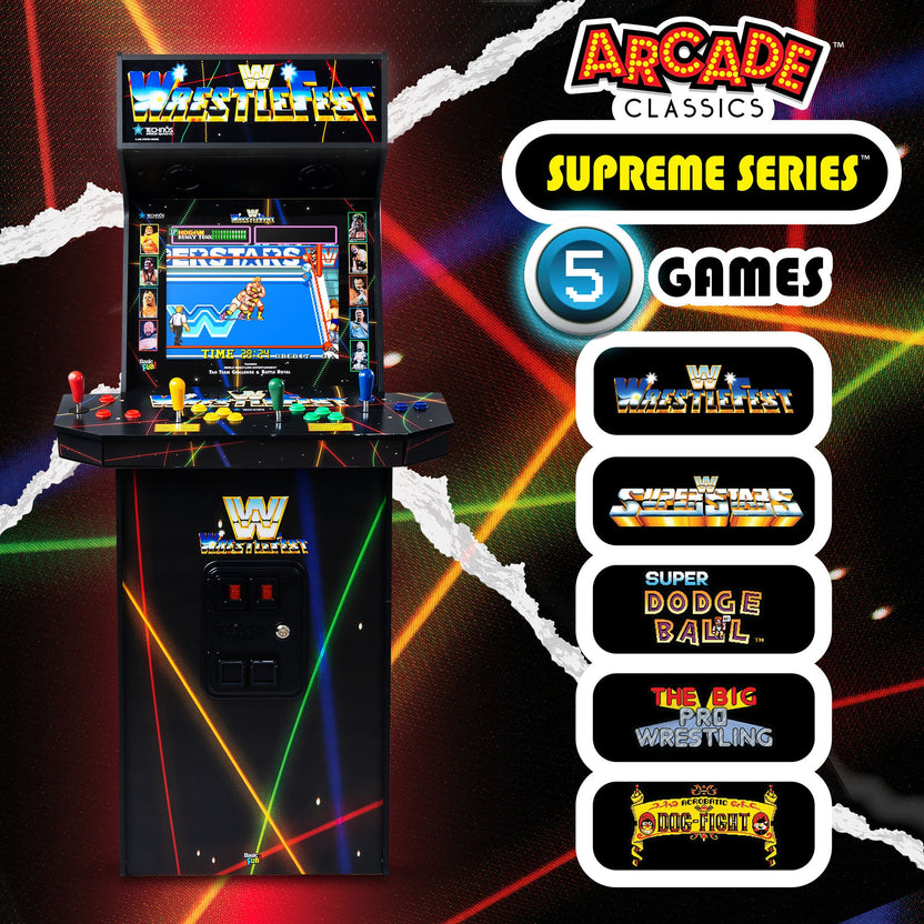 WWE Wrestlefest Supreme Series Arcade Machine - Image 6